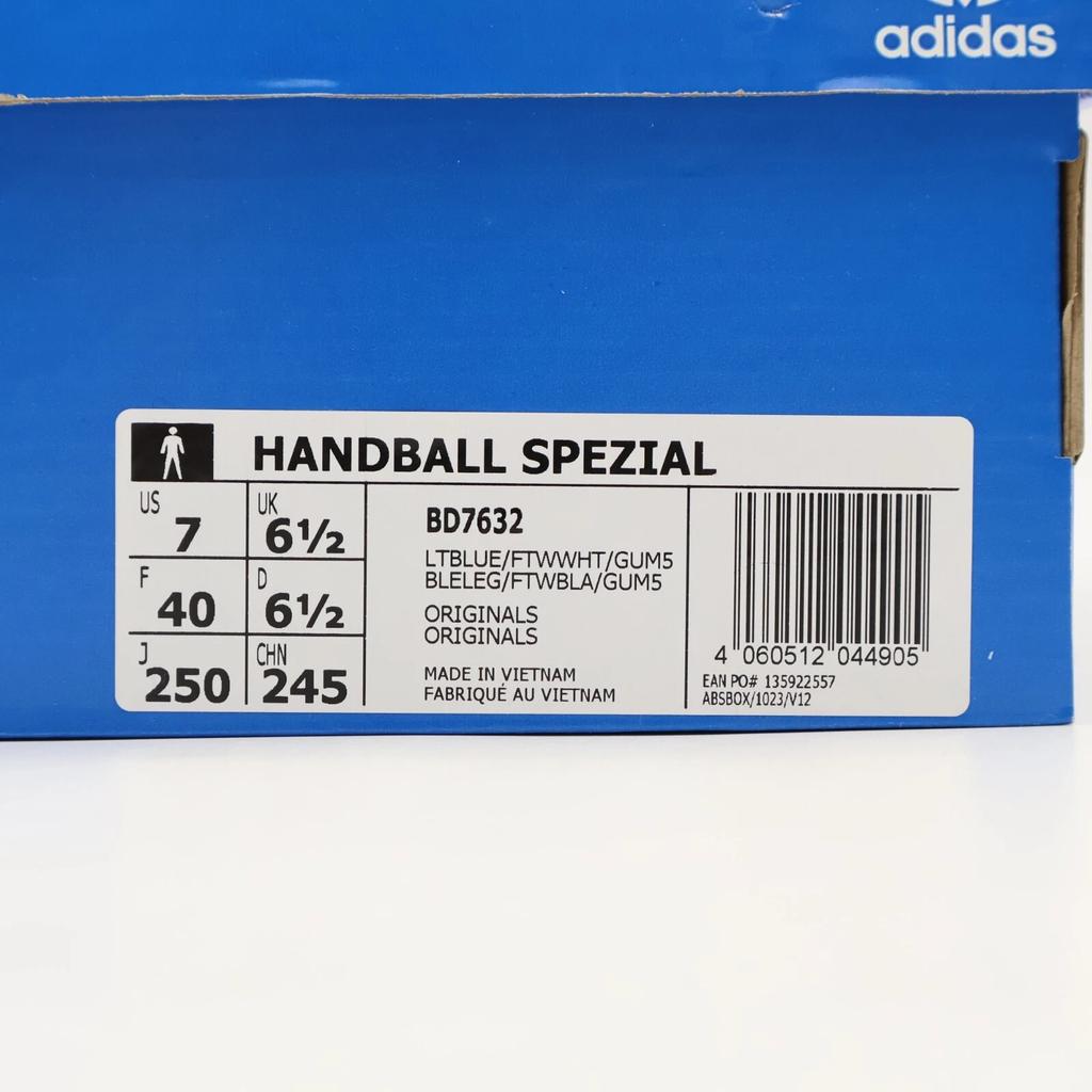 BD7632 adidas Originals Handball Spezial Light Blue Footwear White (Men's)