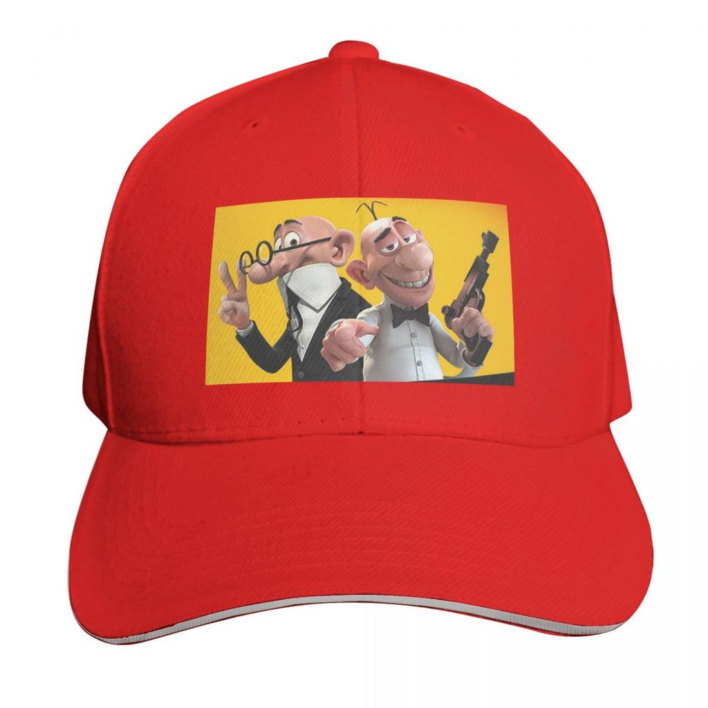 Mort And Phil Anime Mortadelo Y Filemn Cap Fashion Casual Baseball Caps Adjustable Hat Hip Hop Summer Unisex Baseball Hats