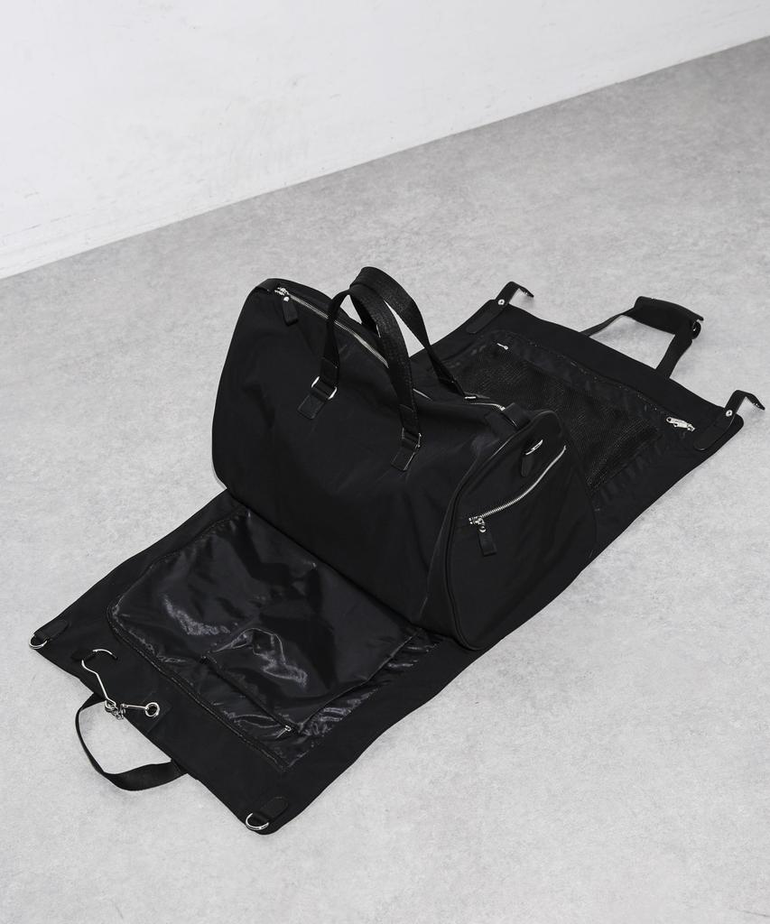 nano universe Garment Drum Bag F Black NANO universe "ESSENTIAL LINE"
