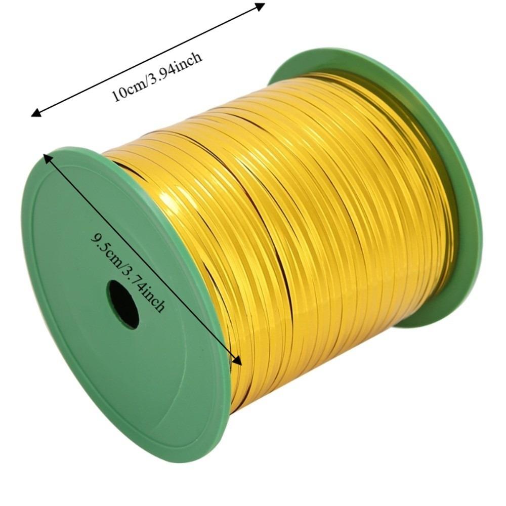 1pcs 400 Yards Twist Ties Gold & Silver Bread Ties Bakery Bags Metallic Twist Ties Packaging