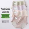 Lady Spring and Autumn Color Cotton Medical Pure Cotton Antibacterial Crotch Physiological Period Anti Side Leakage Briefs