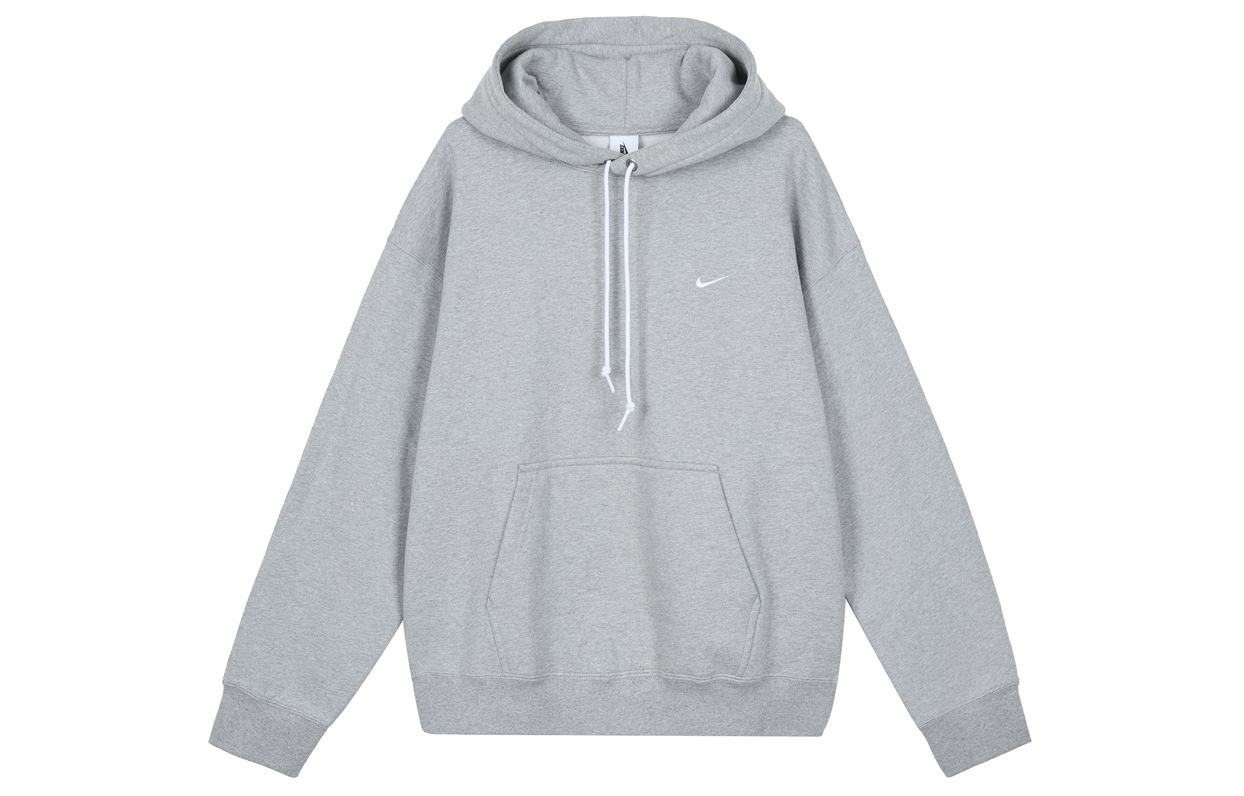 Nike Solo Swoosh Fleece Pullover Hoodie DX1356-063 M