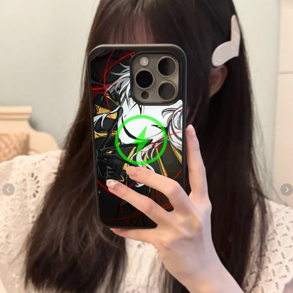 Pierrot The Freak Circus Funny Game Magnetic Case For IPhone 17 16 14 13 12 11 15 Pro Max Plus Wireless Charge Phone Cover