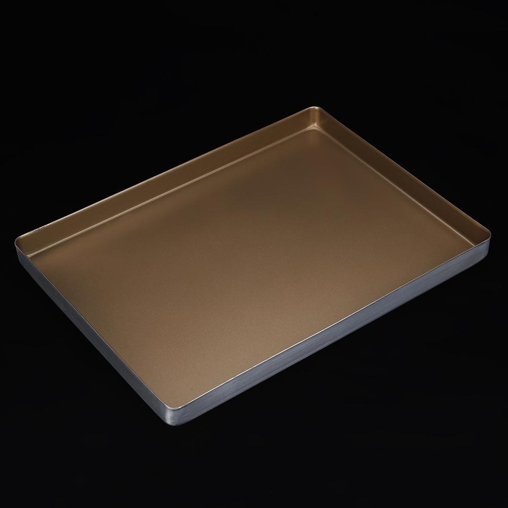 Aluminum Alloy Baking Roasting Trays Bakeware Cake Cookie Sheet 40 * 30 * 3cm