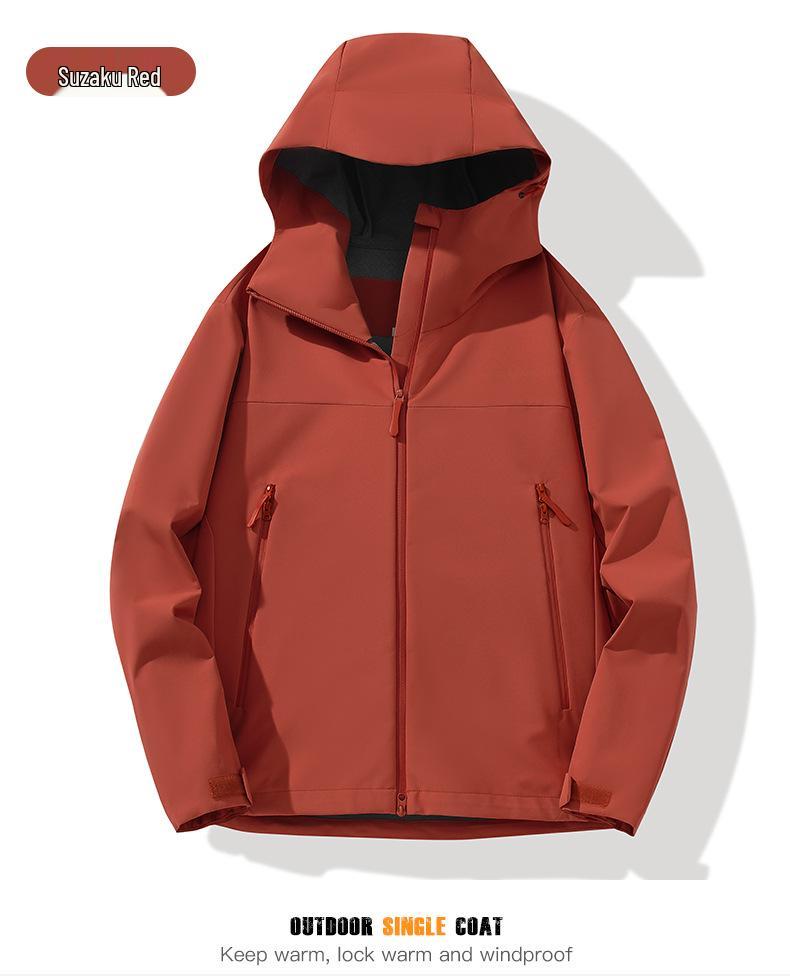 Spring & Autumn Outdoor Hiking Windproof Waterproof Jacket for Men & Women