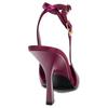 Zara Moda Comodi Tacchi a Stiletto Effetto Raso Schiena Scoperta 11cm Tacchi da Donna Rosa 13204510604