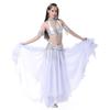 Women Sun Skirt Sequins Show Costumes Spanish Skirt Belly Dance Skirt Dancing Skirt
