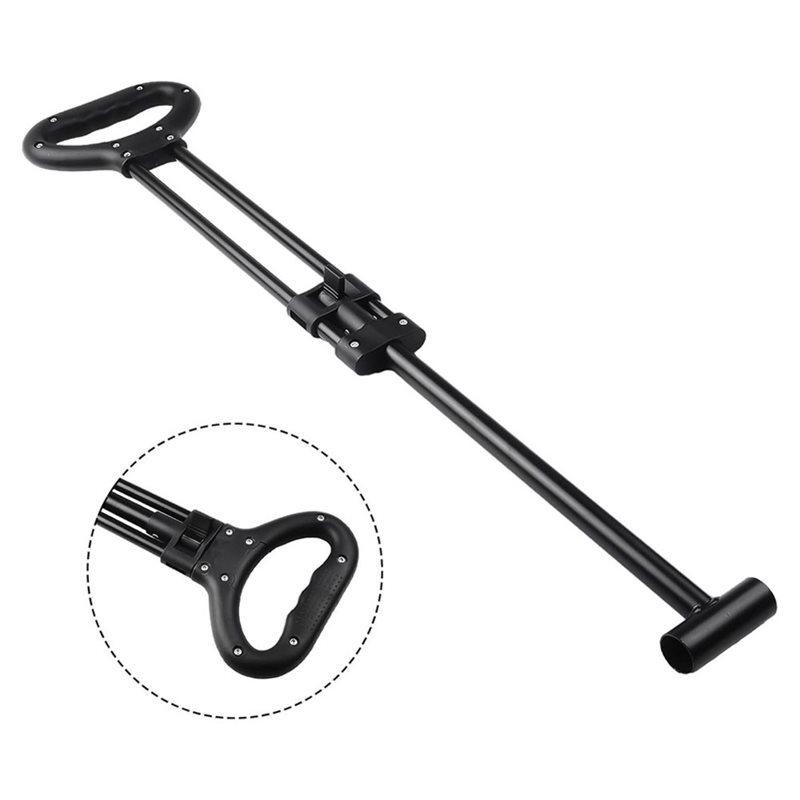 A25F-Retractable Rod Handle Replacement For Camping Wagon Cart Telescoping Pull Handle