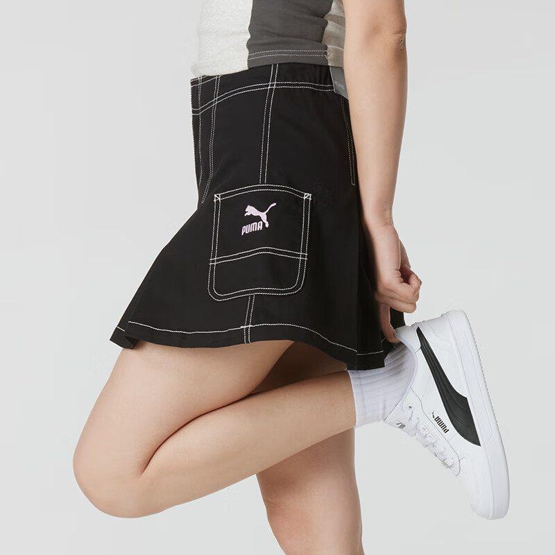 PUMA SS24 Casual Short Skirts Women's Black 626864-01