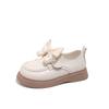 Spring Leather Shoes Fashion New Versatile Girl Shoe Anti Slip Soft Sole Casual Kid Shoe Simple Classic Elegant Performance Shoe