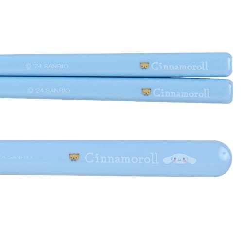 Sanrio (SANRIO) Sanrio Chopsticks & Spoon Set Cinnamoroll Cinnamoroll 1.8 x 18.8 x 4.7cm New Life Lunch Goods Character 294411 SANRIO