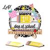 Chalkboard Sign for First Day of School Sign Reusable Wooden Milestone Board Board Kids Back to Photography Prop Kindergarten And Elementary