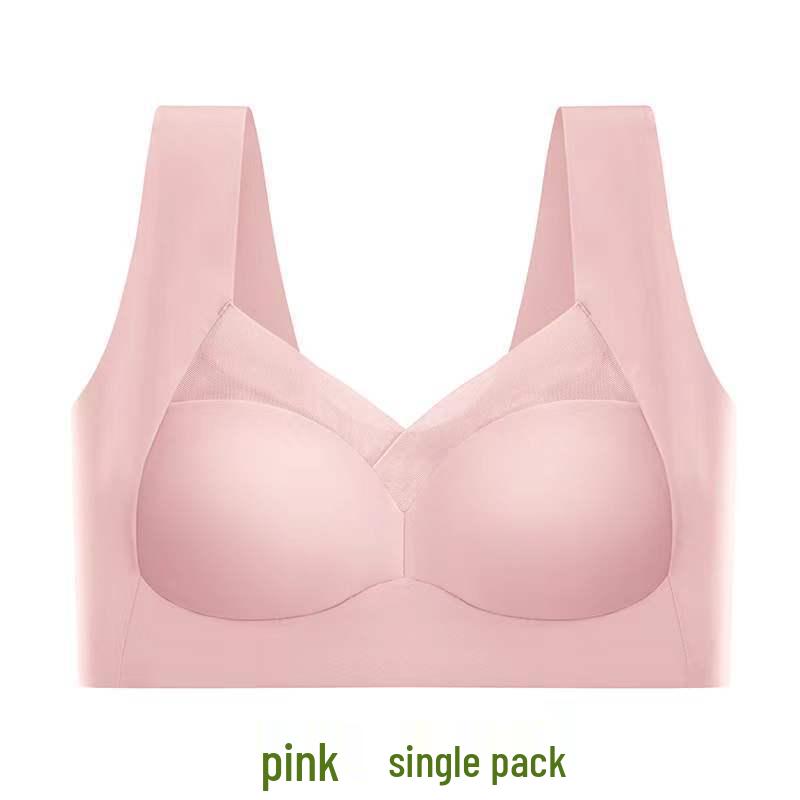 Sasha Summer Plus Size Seamless Ice Silk Bandeau Bra - Ultra-Thin, Breathable & Beautiful