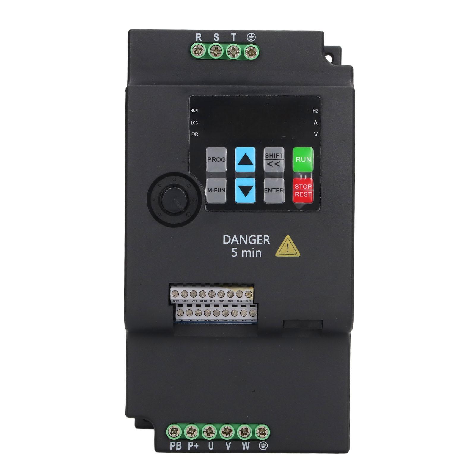 

Частотний привод, 3-фазний перетворювач частоти, двигун 5,5 кВт AC380V Вхід AC0Вихід 380 В