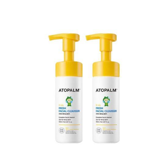 Atopalm Fresh Facial Cleanser Peach Scent Gentle Cleansing & Hydration 150ml x2