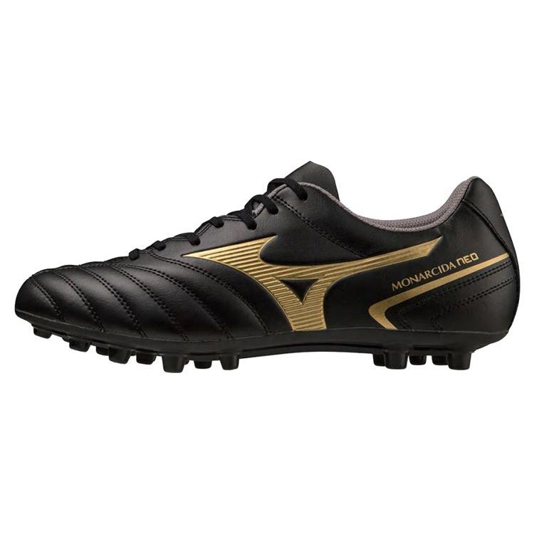 Mizuno Monarcida Neo II Select Artificial Turf Round Toe Lace-Up AG (Rubber Short Studs) Slip-Resistant Durable Soccer Shoes P1GA232650