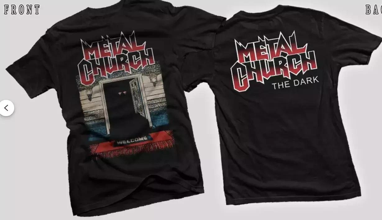 

New DtgDtf printed T-shirt - METAL CHURCH The Dark S