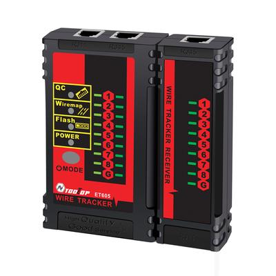 ET605 Cable Port Tester Cable Pairing Check Switch Flash POE Polarity Withstand Voltage of 60V with