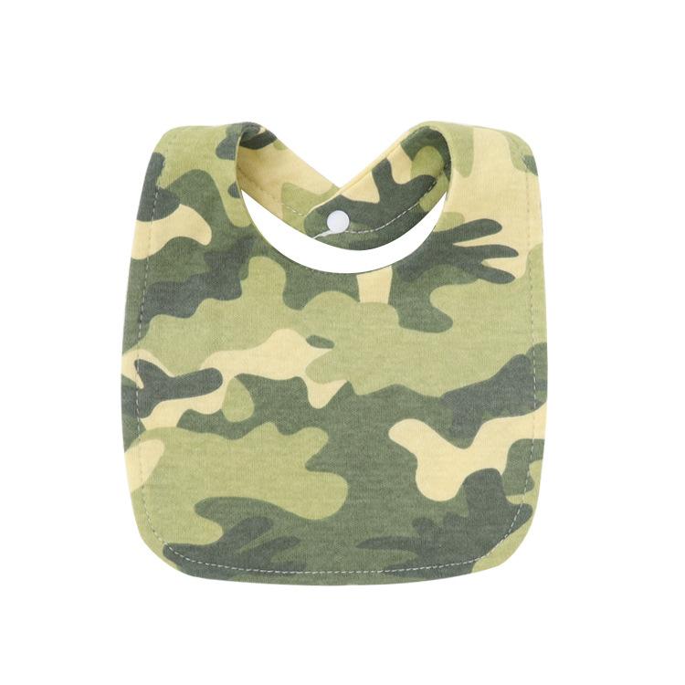 Newborn Baby Bibs Pure Cotton Double Layer Drool Bibs High Absorbency Burp Cloths For Infants Toddlers Soft Skin Friendly