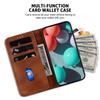 For Realme 12 5G/12x 5G Wallet Phone Case 7-Shape Imprint Foldable Stand Leather Cover