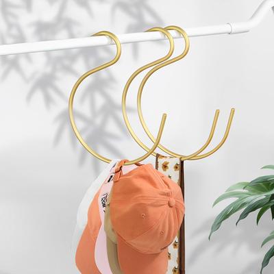 Organisateur Porte-chapeaux Robuste Aluminium Spatial Cintre Pour Chapeaux Pour Placard Durable Support Organisateur De Casquettes Design Simpliste Fournitures Pour La Maison
