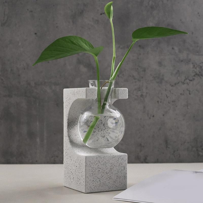 Flexible Silicone Craft Mold For Handmade Resin Casting Hydroponic Planter Diaplsy Base Decorative Vase Creation