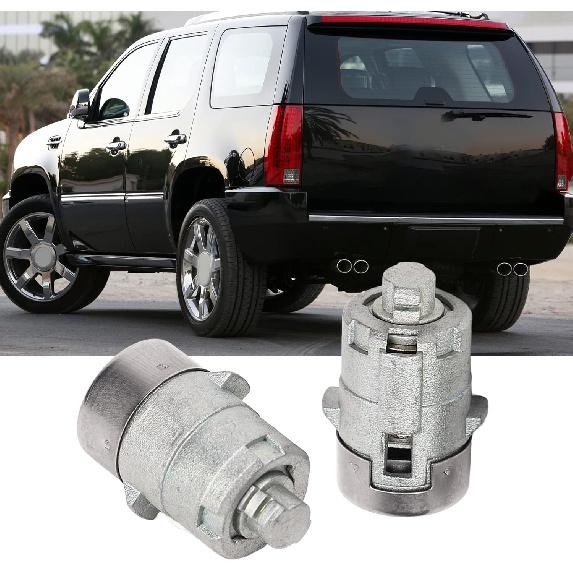 

Front Door Lock Cylinder Kit Replacement for Escalade ESV EXT SUT Left Right Door Lock Cylinder Switch 15298924 Door Lock Cylinder Assembly