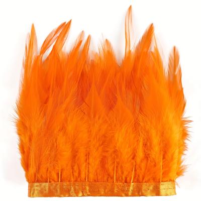 1 Metro Nastro Colorato con Piume di Gallo 4-6 Pollici Piume di Marabù Frangia Piumaggio Decorazione Abito da Sposa Piume Artigianato