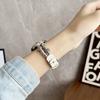 The New Chinese Tibetan Silver Leather Strap Is Suitable For Huawei Gt54 Watch, Apple Iwatch10 Strap, Samsung Xiaomi 89.