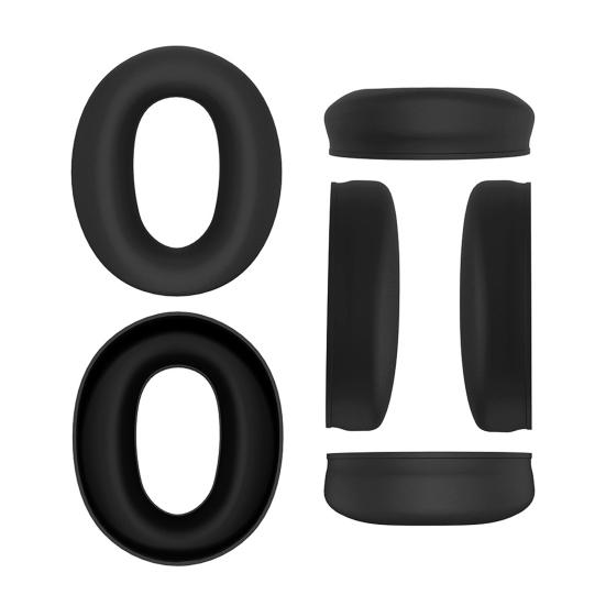 1 Pair Protective Silicone Comfortable Replacement Case Soft Waterproof Cushions Ear Pads