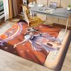 Genshin Impact characters6 Printed Absorbent Washable Carpet, Non-Slip Bathroom Mats, Kitchen Rugs, Yoga Mat,Living Room Entrance, Camping Picnic Rugs