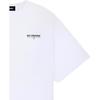 WE11DONE Comfortable Minimalist Logo Letter Round Neck Short Sleeve T-Shirt Unisex Tops WD-TT1-26-920-U-WH