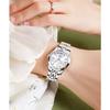 OLEVS Ladies Fashionable Quartz Popular Waterproof Diamond Date Easy To See Luminous Gift Ladies Watch White
