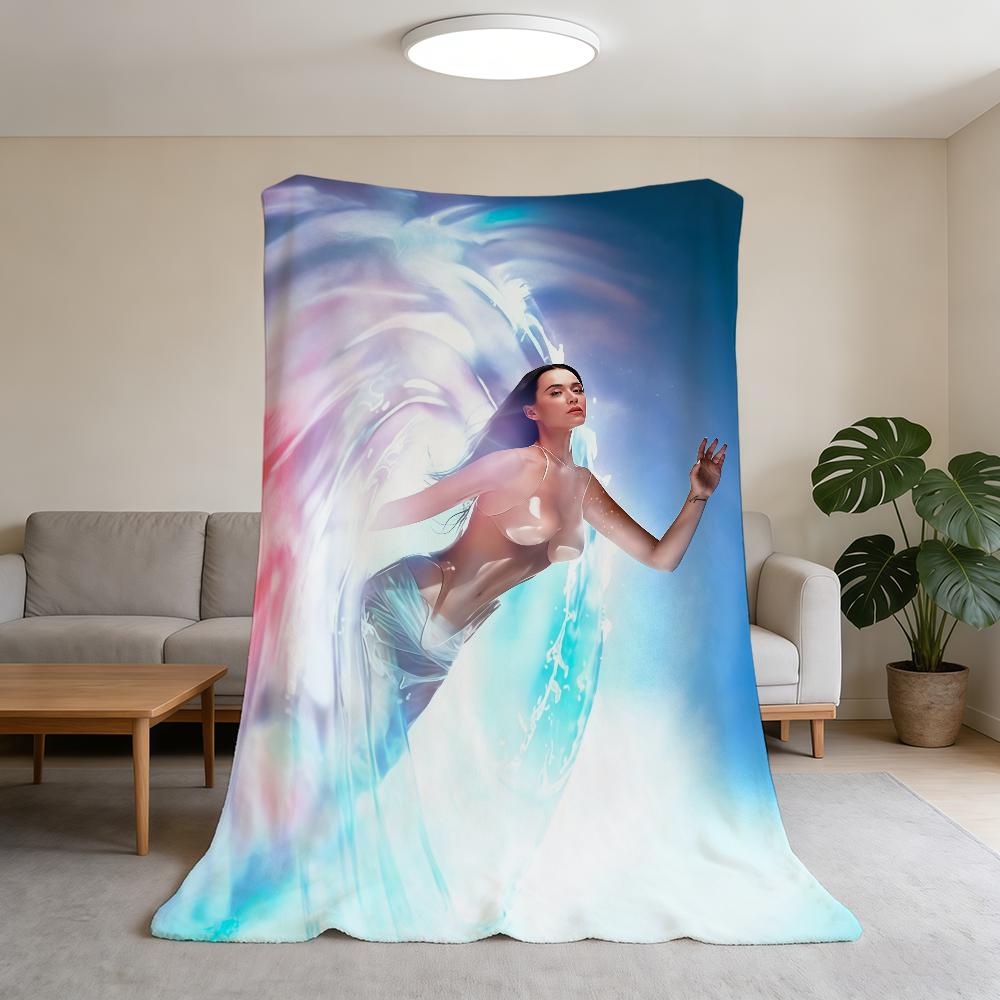 Blanket K-Katy P-Perry-ES Super Warm Comfortable Plush Throw Blanket Child Home Singer Sofa Bedroom Gift