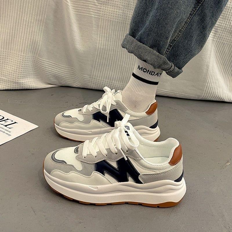 

Dad Shoes Girl 2025 New Spring and Autumn Women s Shoes Versatile Thick-soled Explosive Xiaobai Cute Breathable Casual Sneakers 40