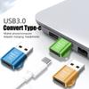 Datový kabel typu C na USB 3.0 samice-samec PD, adaptér, nabíječka na USB-C audio konverze, vhodný pro mobilní telefony, počítače