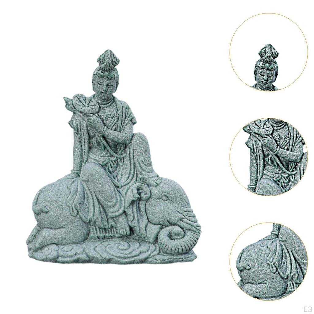 Buddha-Figur für Unterwasserdekoration im Büro oder Wohnbereich