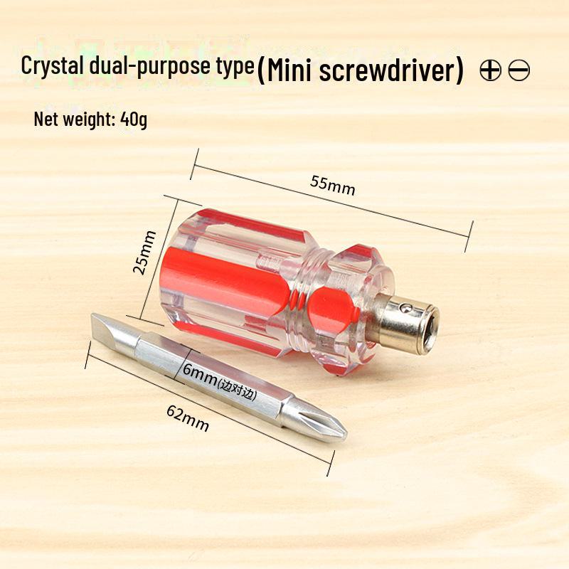 Meike víceúčelový mini šroubovák: Mrkvová hlava, plochá, křížová, švestková.