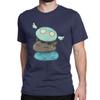 Anemo Hydro Slime Genshin Impact Slime Stack T Shirts Men S Cotton Vintage T Shirts