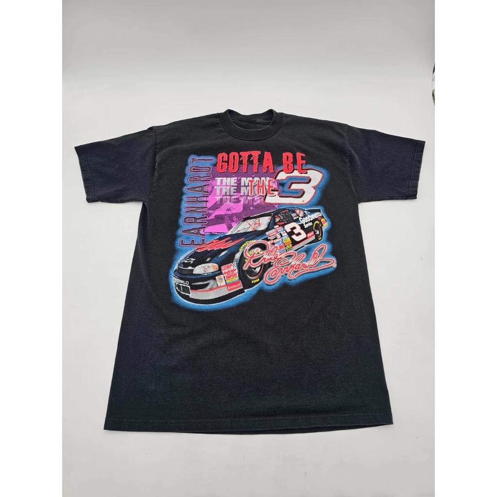 man clothing 100Cotton normcore Tshirt 1990s DALE EARNHARDT American retro Streetwear Fashion Oversized Casual racing car shirt