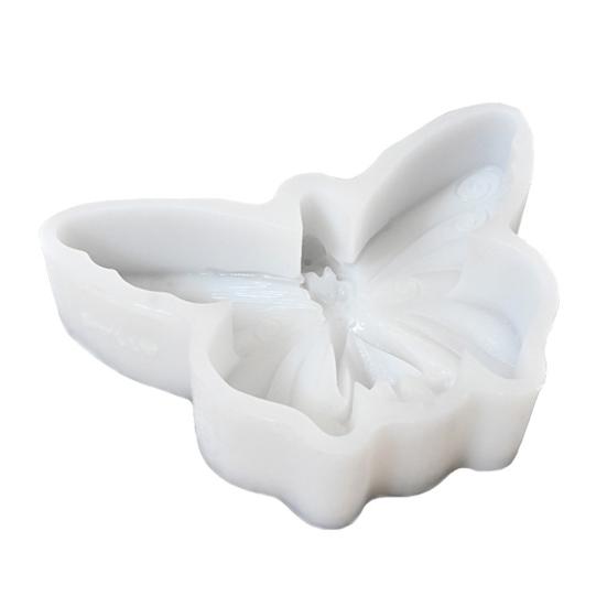 

Silicone Baking Mold 3D Embossed Fondant Candy Mold Flexible Butterfly Mold for Cake Decorations Chocolates Cupcake Toppers Soap Crafts 1pc