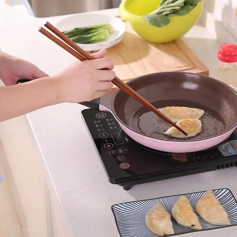 32cm 42cm Long Iron Wood Solid wood Chopsticks,Extended Wood Chopsticks, Rice Noodles Hot Pot Long Chopsticks,Kitchen Tools