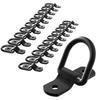 Motorcycle Anchor Hook Heavy Duty Steel 20 Pack - Dirt Bike Securing Strap Ring