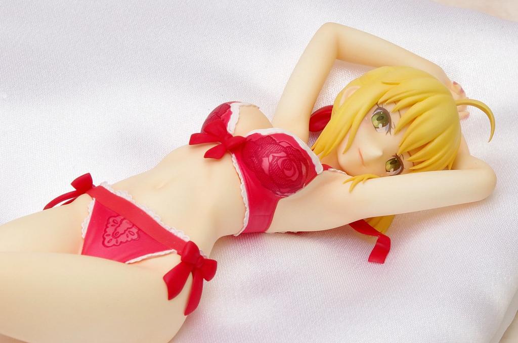 Lingerie Style Fate/EXTRA Saber Extra 1/8 Scale PVC Painted Finished Figure