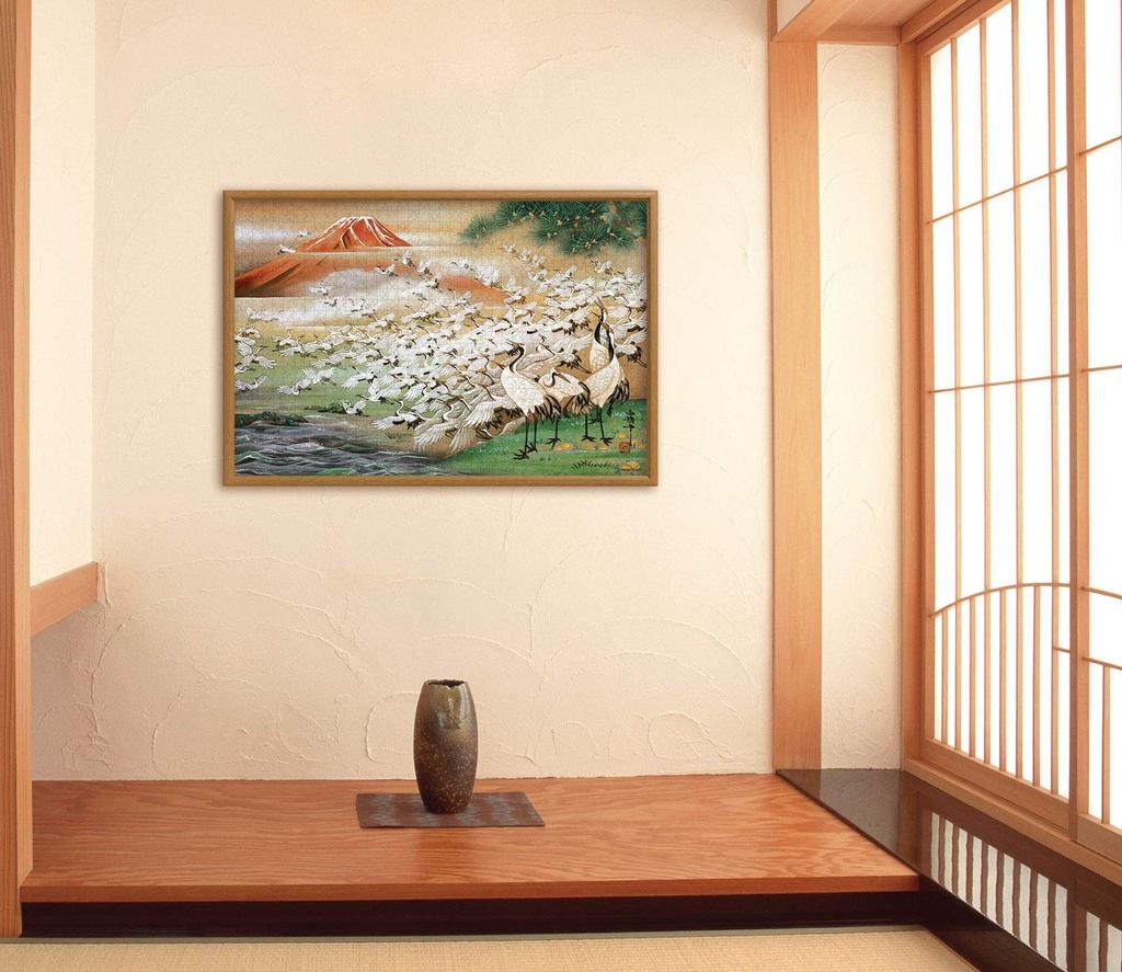 1000 Piece Jigsaw Puzzle Hundred Cranes (50x75cm)