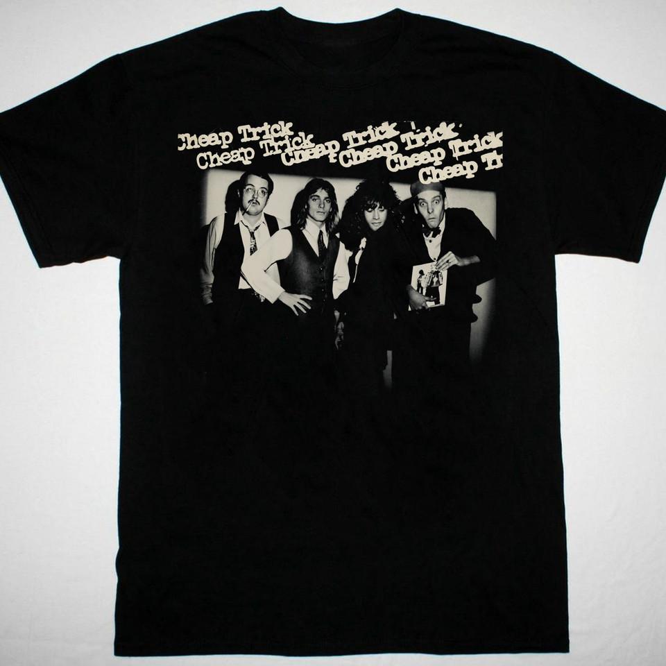 

vINTAGE cHEAP tRICK BAND pOSTER mEN t-SHIRT bLACK cOTTON aLL sIZES s-5xl Unisex T-Shirt XXXXL