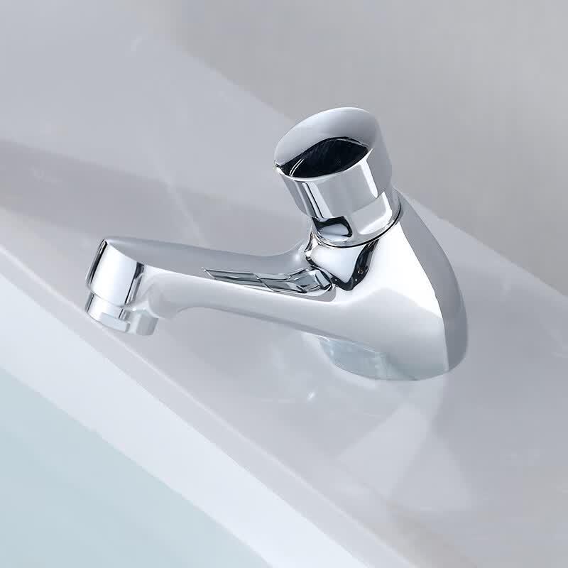 Anica Enjoy Manual Press Auto Shut-off Basin Faucet