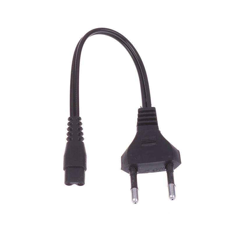 1Pc EU Plug Double Hole Charging Cable 220V 110V Direct Charging Torch Light Charger Power Cord Flashlight Accessories
