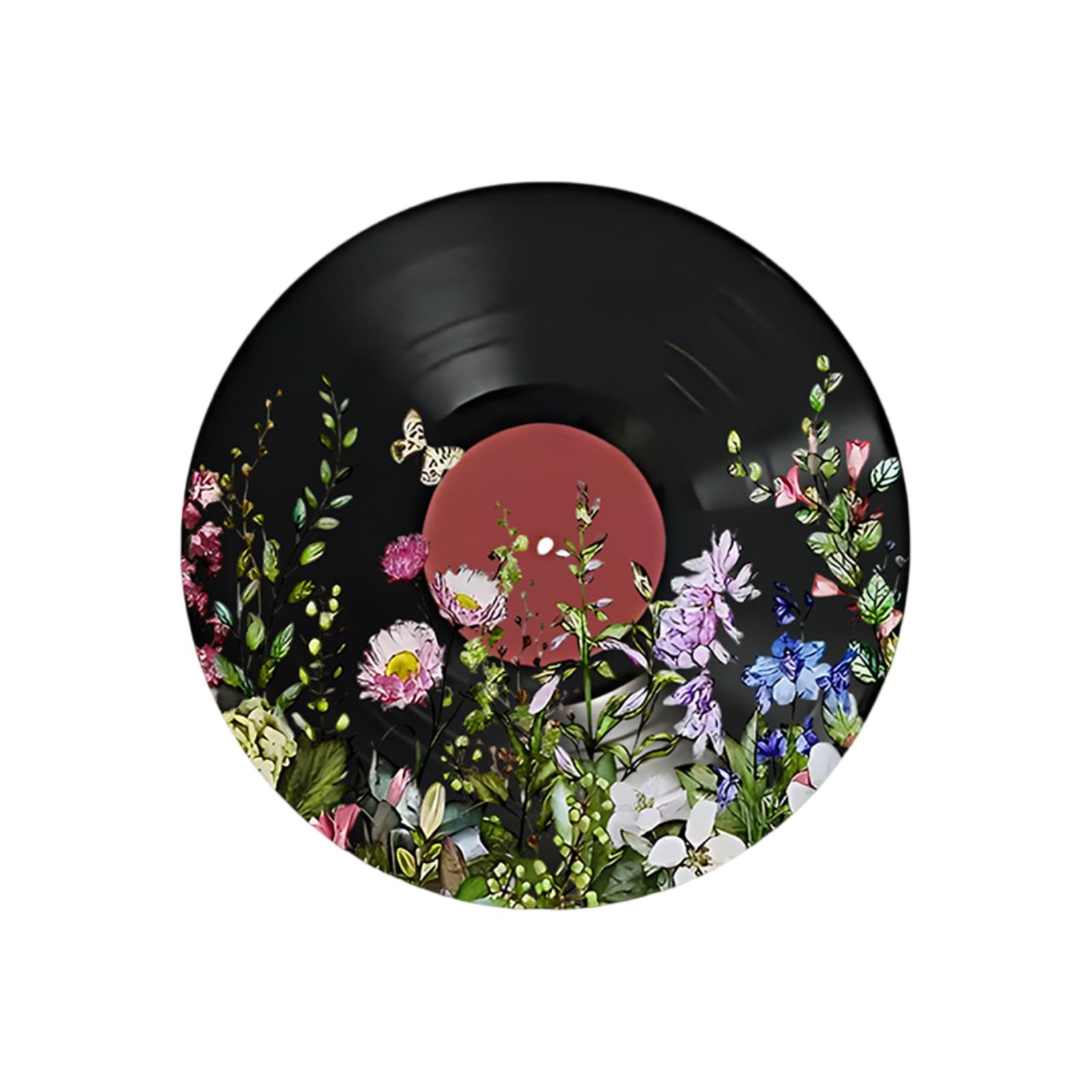 

European And American Retro Records, Tin Paintings, Gardens, Flowers, Iron Plaques, Outdoor Fences, Wall Decorations One Size