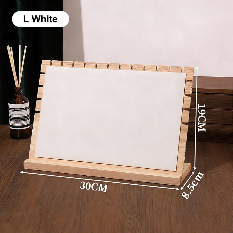 Creative Solid Wooden Necklace Frame Fashion Jewelry Display Frame Pendant Support Jewelry Display Props